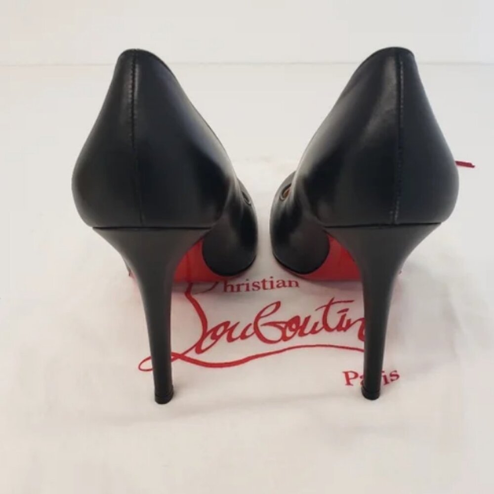 Christian Louboutin Women's Simple Pump 100 Nappa Shiny - EU40.5/US10.5 - Picture 5 of 8